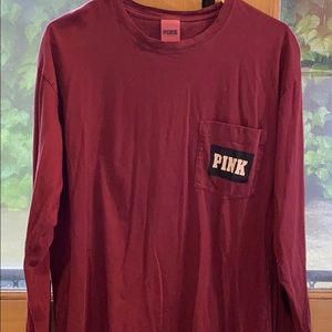 Pink tee long sleeve